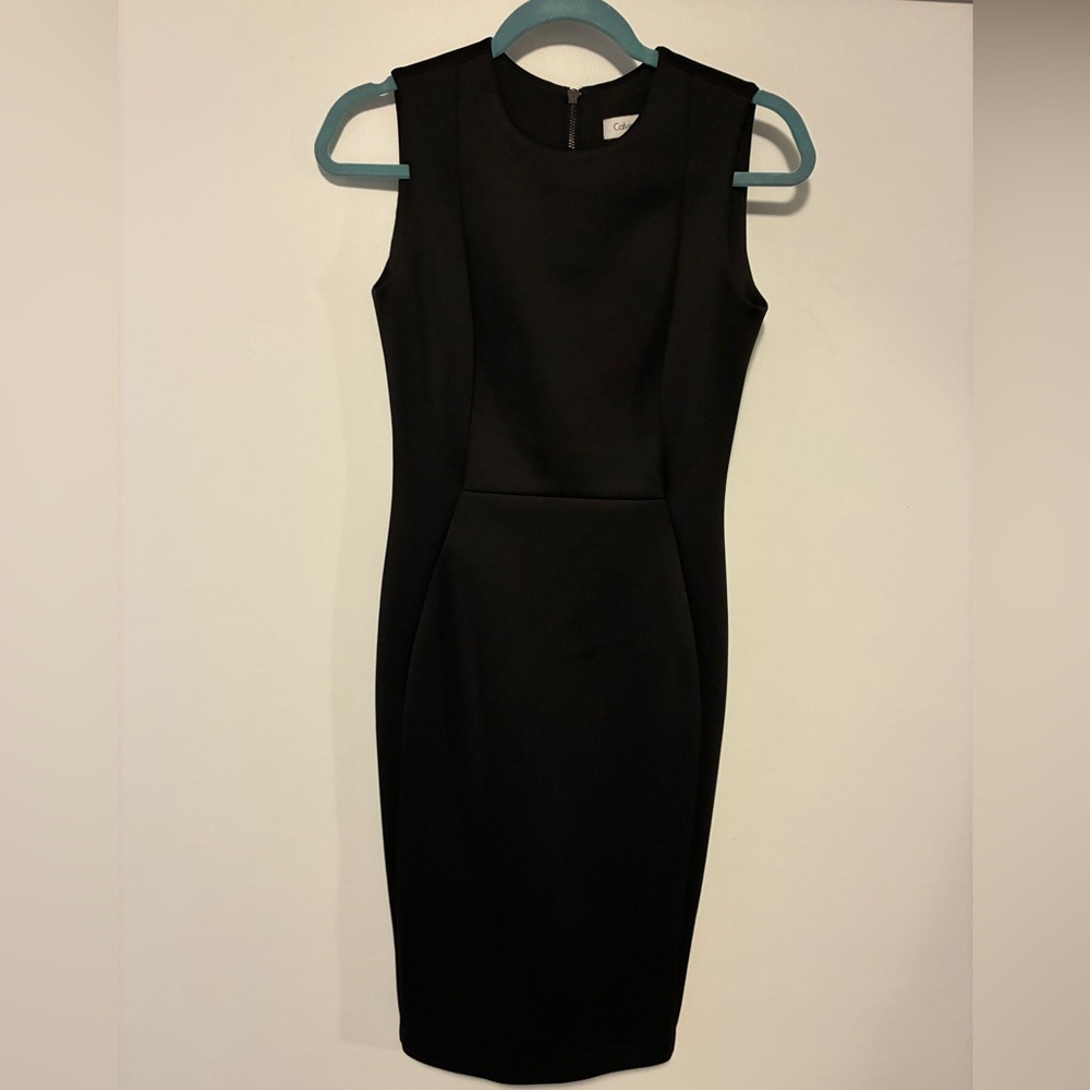 Elegant Black Sleeveless Dress